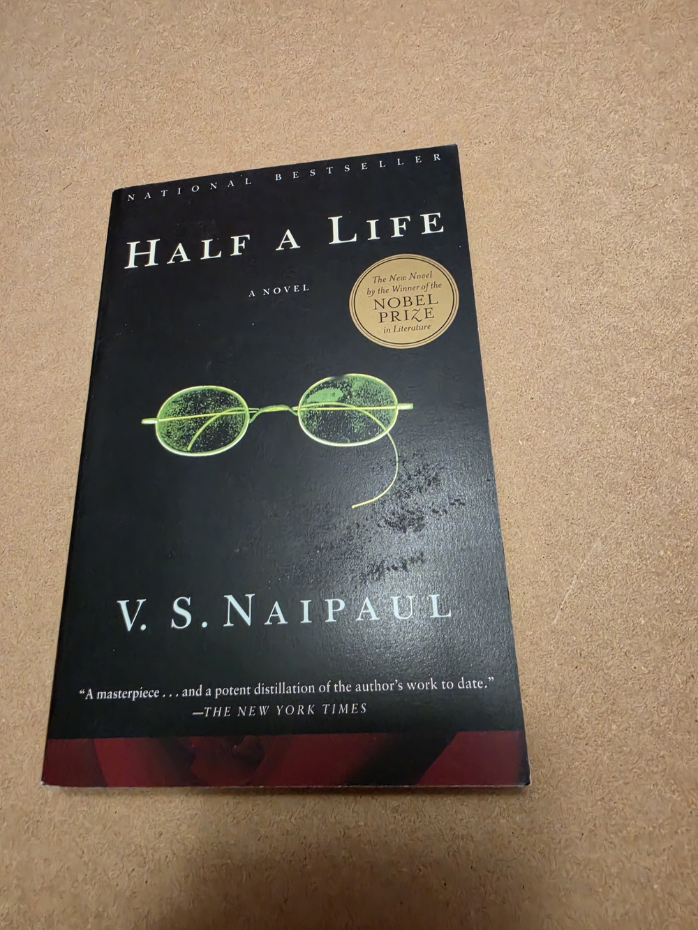 Half a Life – V.S. Naipaul (Vintage Canada Edition, 2002)
